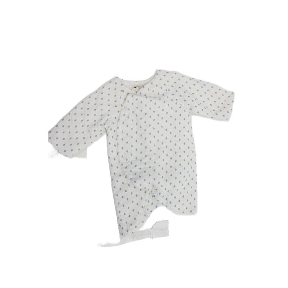 Bonpoint Unisex Kids Geometric Print One Piece White Size 6M